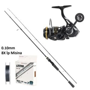 Remixon Focus BG 2000S + 230cm 3-25gr Light Spin Olta Seti