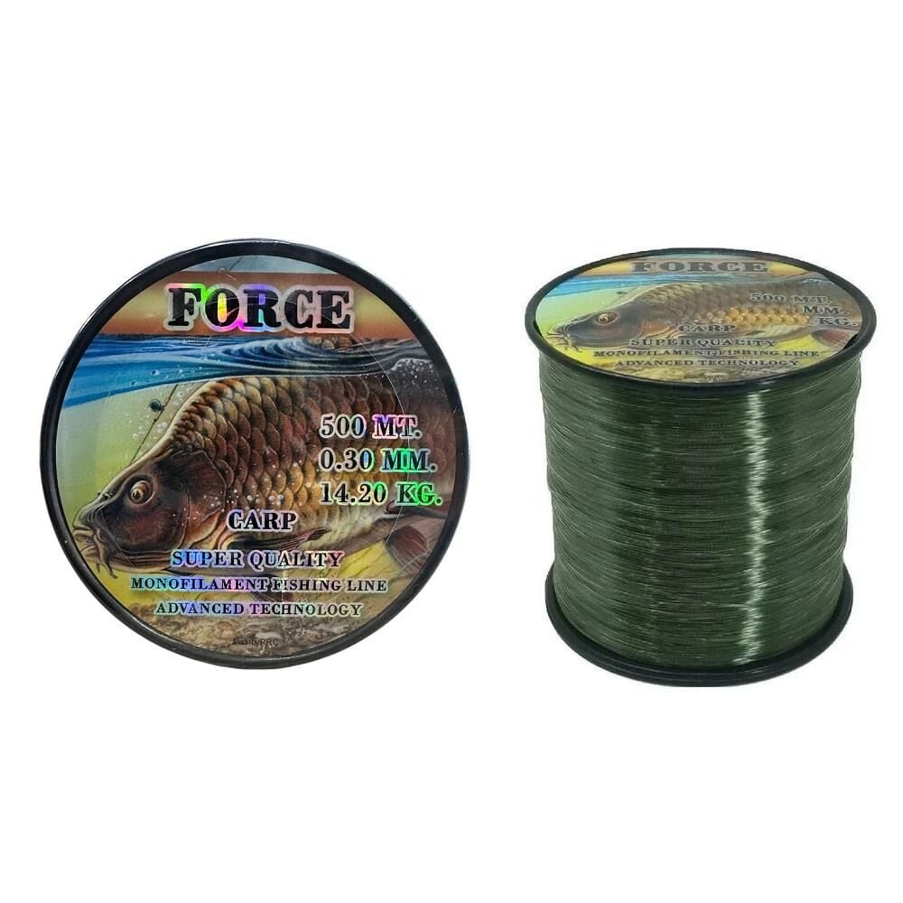Effe Force 500m 0.30mm Monofilament Bobin Misina Yeşil
