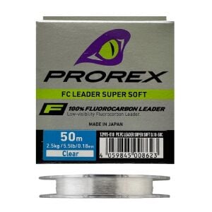 Daiwa Prorex 0.18mm 50m FC Leader Super Soft %100 Fluorocarbon Misina