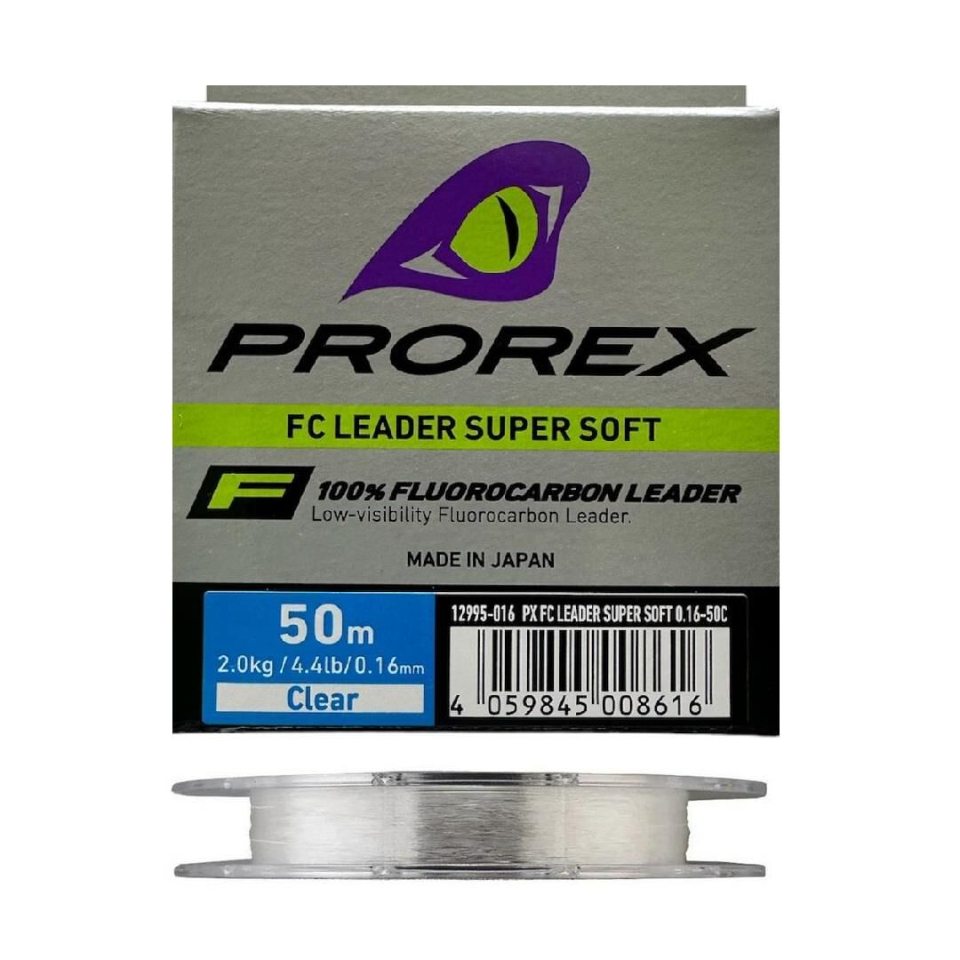 Daiwa Prorex 0.16mm 50m FC Leader Super Soft %100 Fluorocarbon Misina