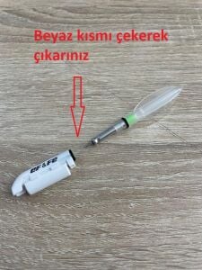 Effe HG2429 Led Olta Fosforu Şarjlı Yeşil