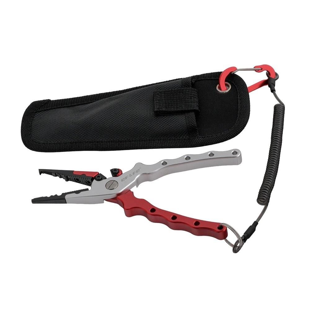 Effe HG156 Pro 17cm Balıkçı Pensesi Kılıflı Karabinalı