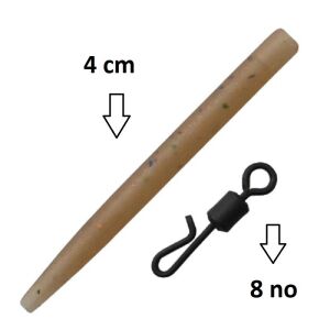 Extra Carp Camou Sleeves & Quick Change Swiwel 10+10 Adet