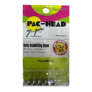 Fujin Pac-Head Aji Game Jighead Zoka 10 No 1.2gr 5 Adet