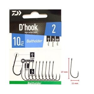 Daiwa Baitholder İğne No:2 (10 adet)