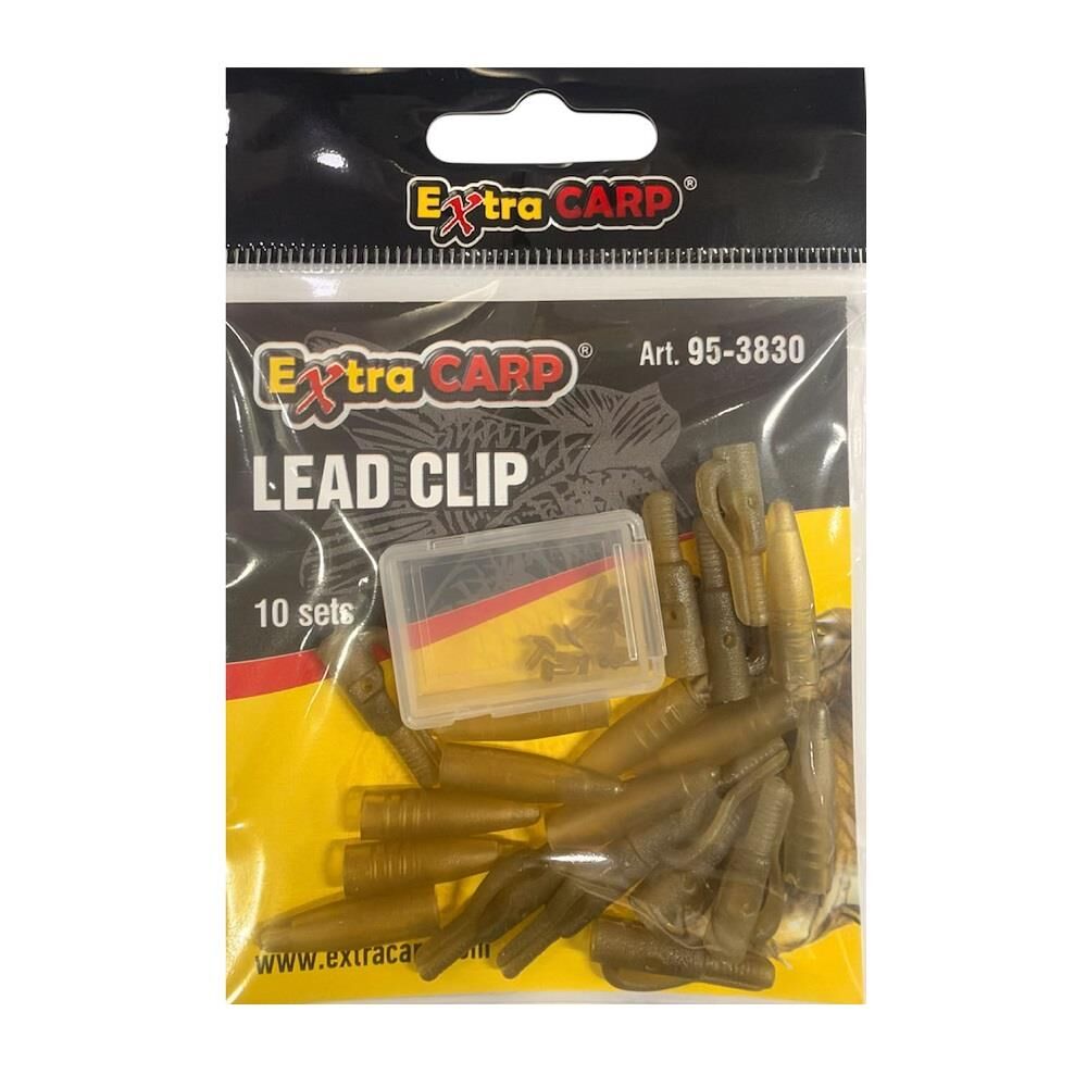 Extra Carp Lead Clip Pimli Sazan Kurşun Klipsi 10 Adet