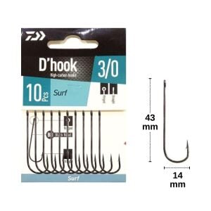 Daiwa Surf İğne No:3/0 (10 Adet)