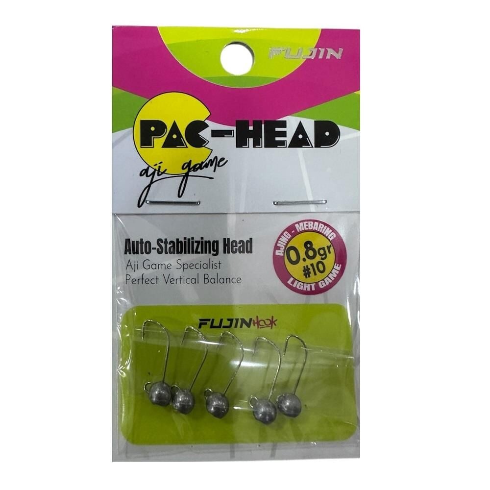 Fujin Pac-Head Aji Game Jighead Zoka 10 No 0.8gr 5 Adet