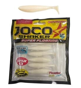 Lucky John Joco Shaker 2.5'' (6.35 cm) Silikon Yem (6 adet) F33