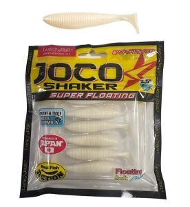 Lucky John Joco Shaker 2.5'' (6.35 cm) Silikon Yem (6 adet) F33