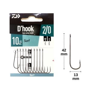 Daiwa Surf İğne No:2/0 (10 Adet)