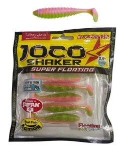 Lucky John Joco Shaker 2.5'' (6.35 cm) Silikon Yem (6 adet) T42