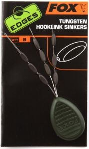 Fox Edges Tungsten Hooklink Sinkers Stoper 9 Adet