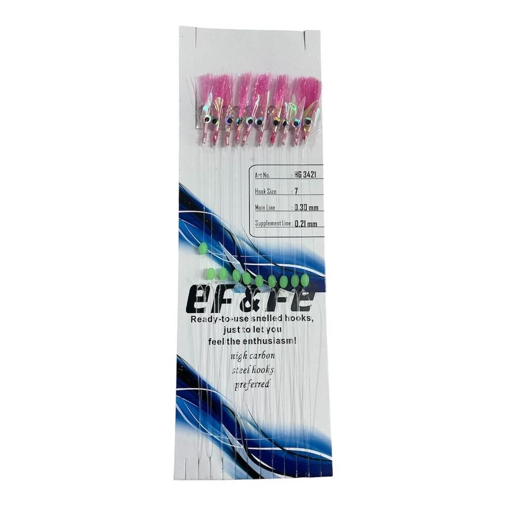 Effe HG3421 Çapari Sabiki 10 lu İğne No:7