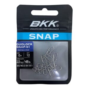 BKK Duolock Snap-51 No:0 Klips 12 Adet