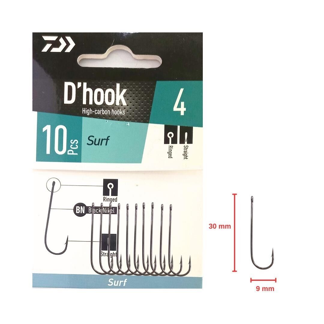 Daiwa Surf İğne No:4 (10 Adet)