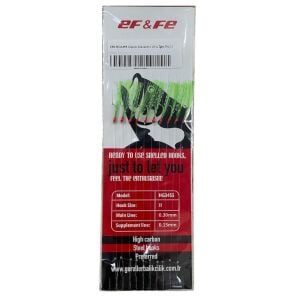 Effe HG3455 Çapari Mackerel 10 lu İğne No:11
