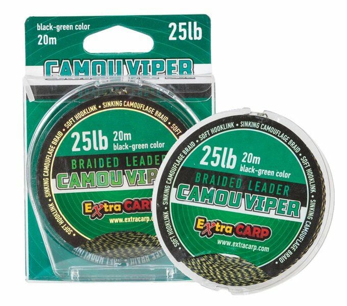 Extra Carp Camou Viper 20m 25lb Köstek İpi