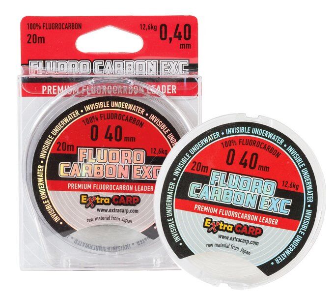 Extra Carp Fluorocarbon Leader Misina 20m 0.40mm