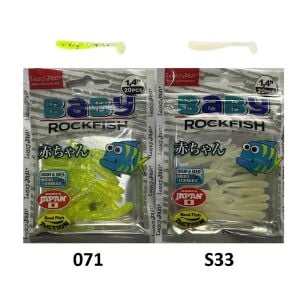 Lucky John Baby Rockfish 1.4'' (3.56 cm) 20P LRF Silikon Yem