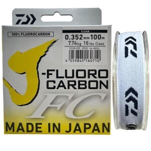 Daiwa J-Fluorocarbon FC 100mt 0.352mm 16lb %100 Fluorocarbon Misina
