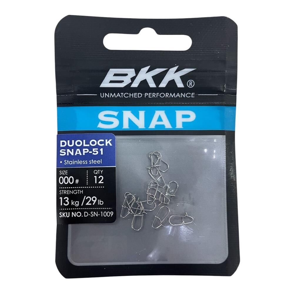 BKK Duolock Snap-51 No:000 Klips 12 Adet