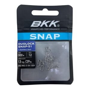 BKK Duolock Snap-51 No:000 Klips 12 Adet