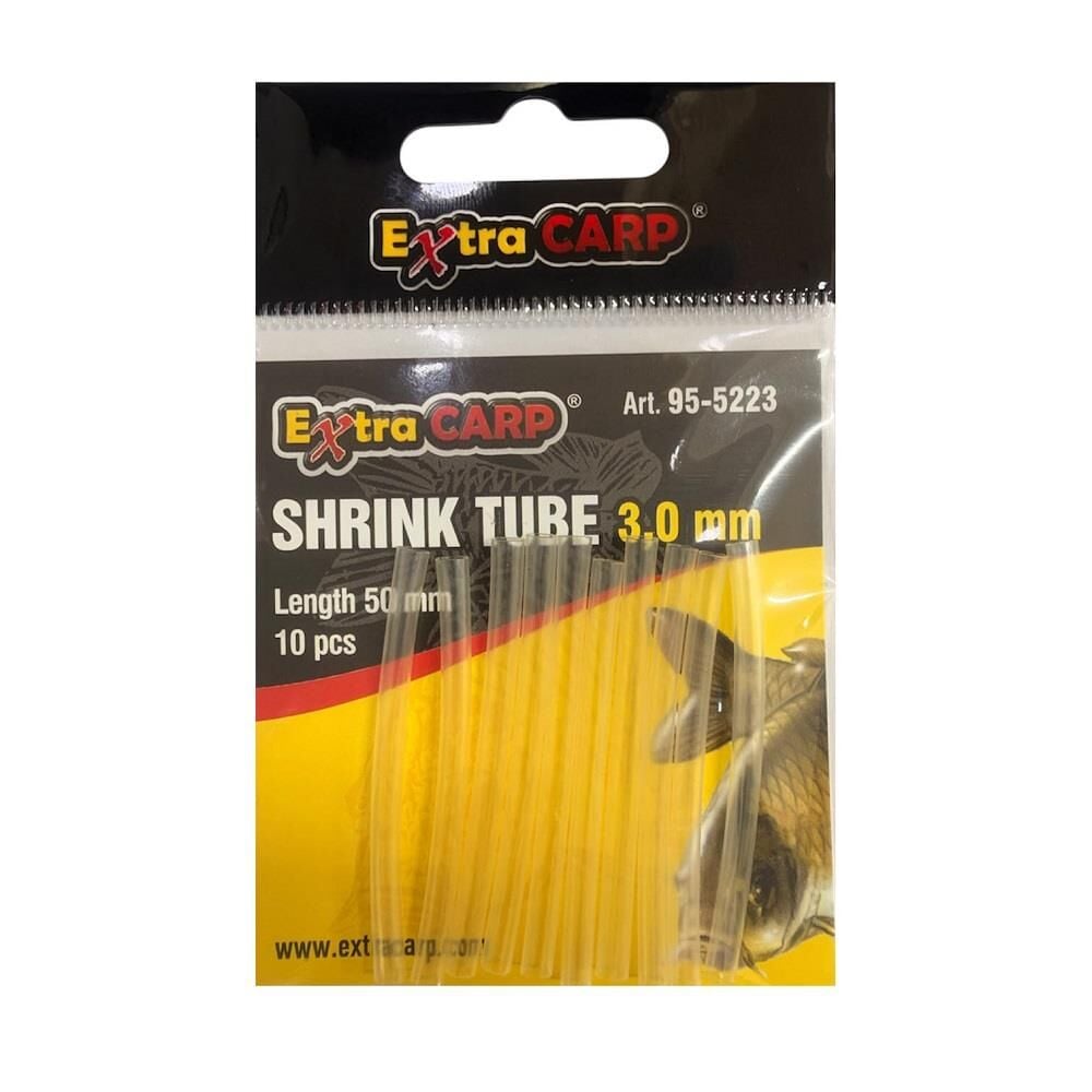 Extra Carp Şeffaf Shrink Tube Daralan Hortum 3.0mmx5cm 10 Adet