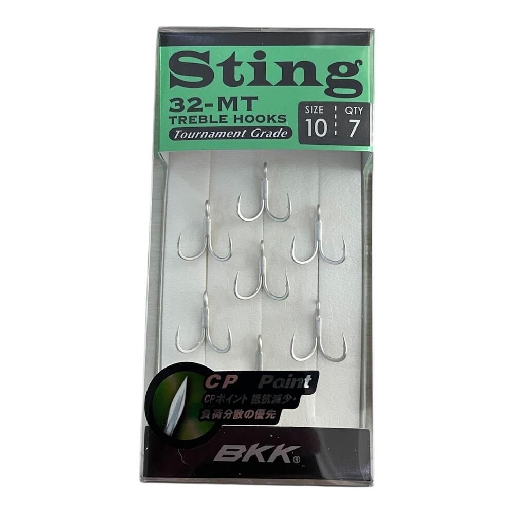 BKK Sting-32 MT No:10 Üçlü Olta İğnesi 7 Adet