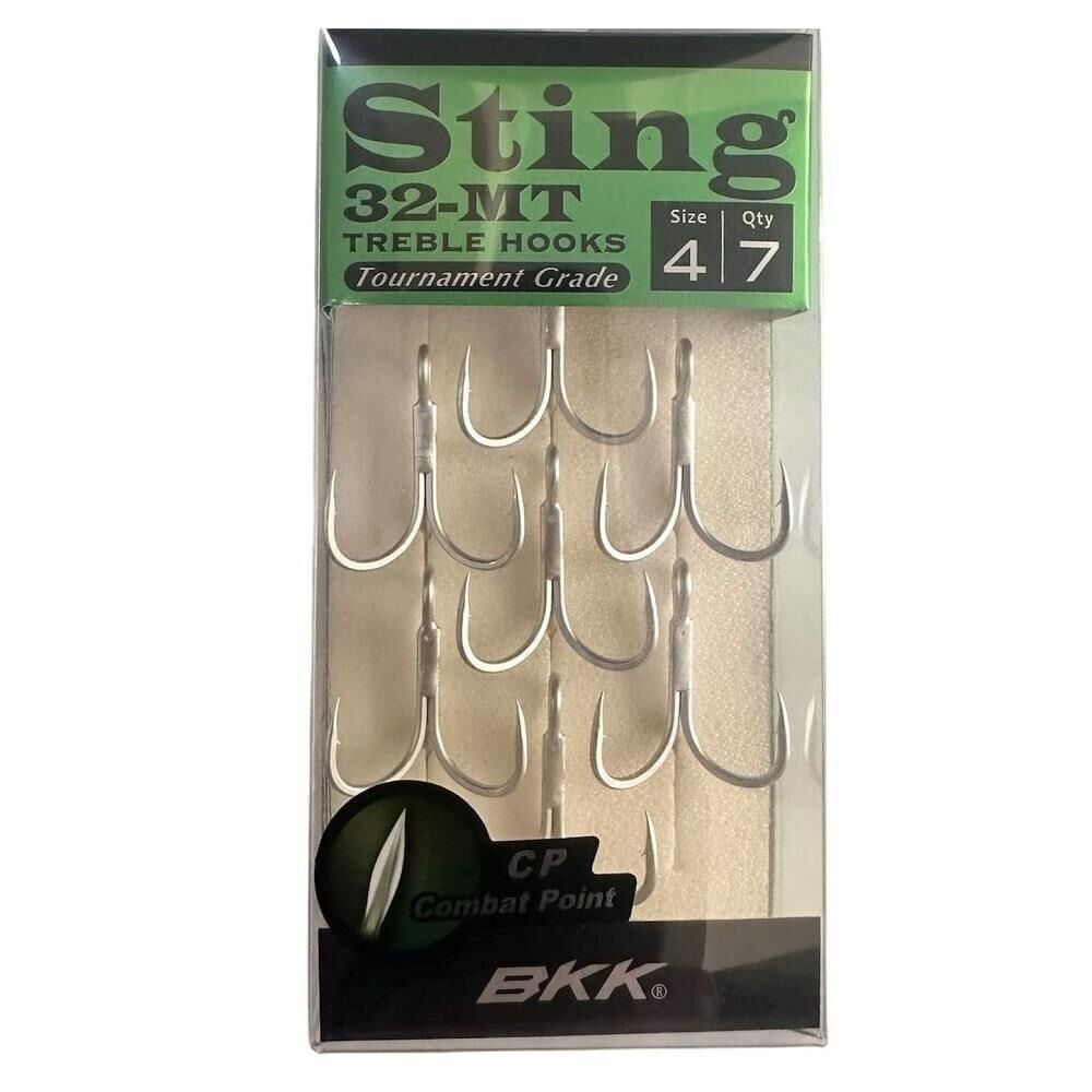 BKK Sting-32 MT No:4 Üçlü Olta İğnesi 7 Adet