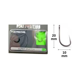 Gamakatsu Pole Position Super Snatch No:6 Sazan İğnesi (10 adet)