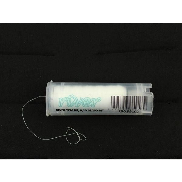 River Tüplü Elastic Yem İpi 200m 0.20mm
