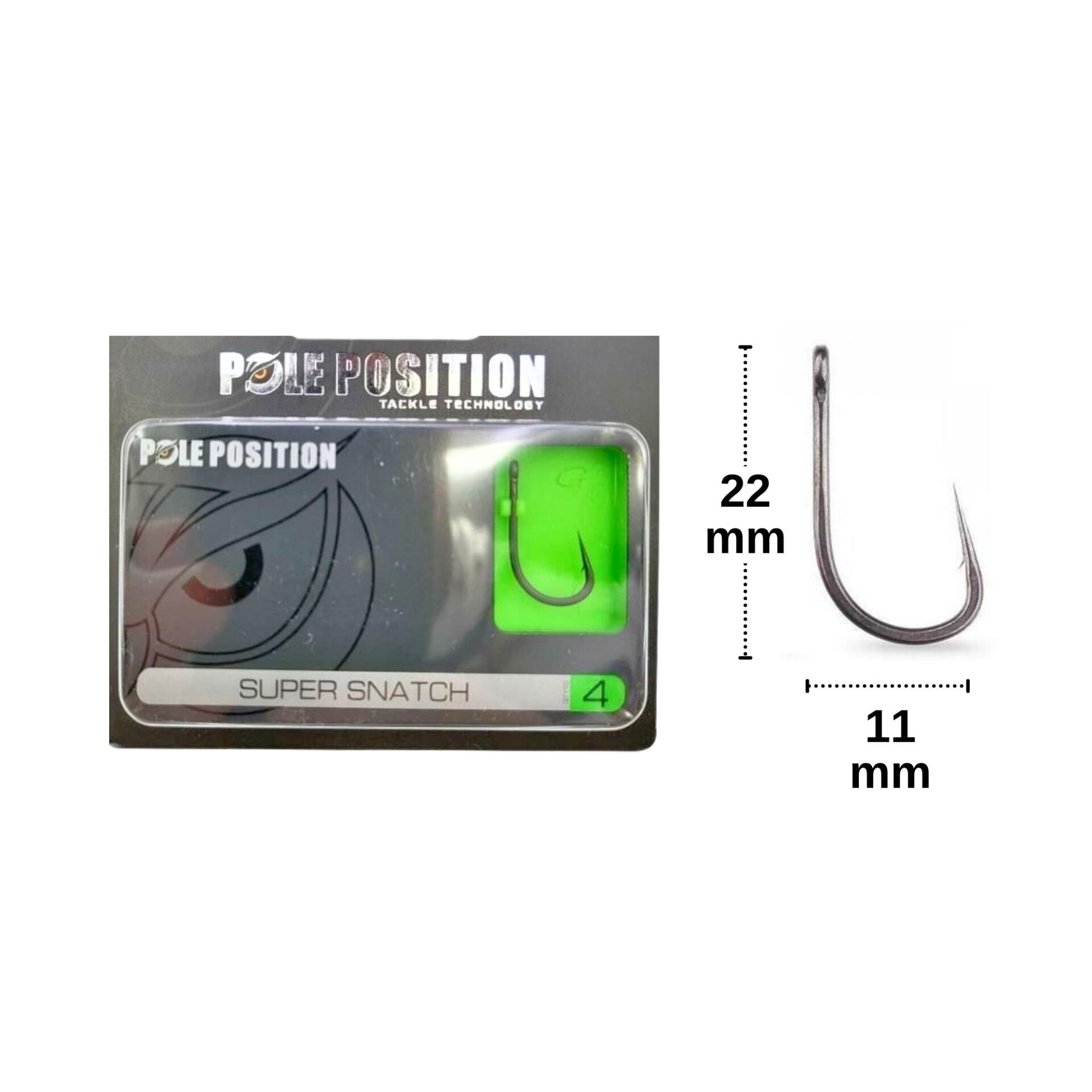 Gamakatsu Pole Position Super Snatch No:4 Sazan İğnesi (10 adet)