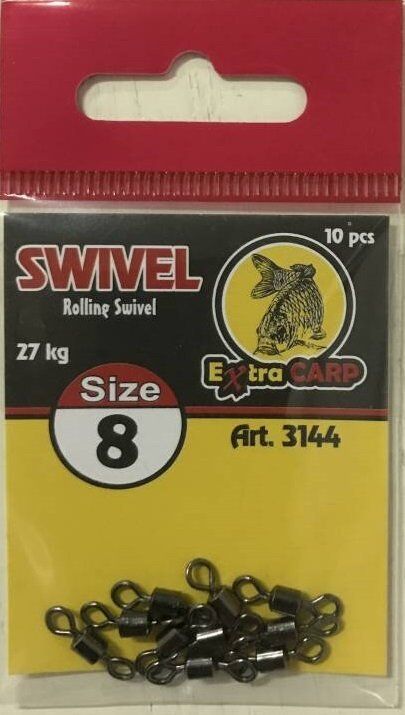 Extra Carp Rolling Swivel No:8