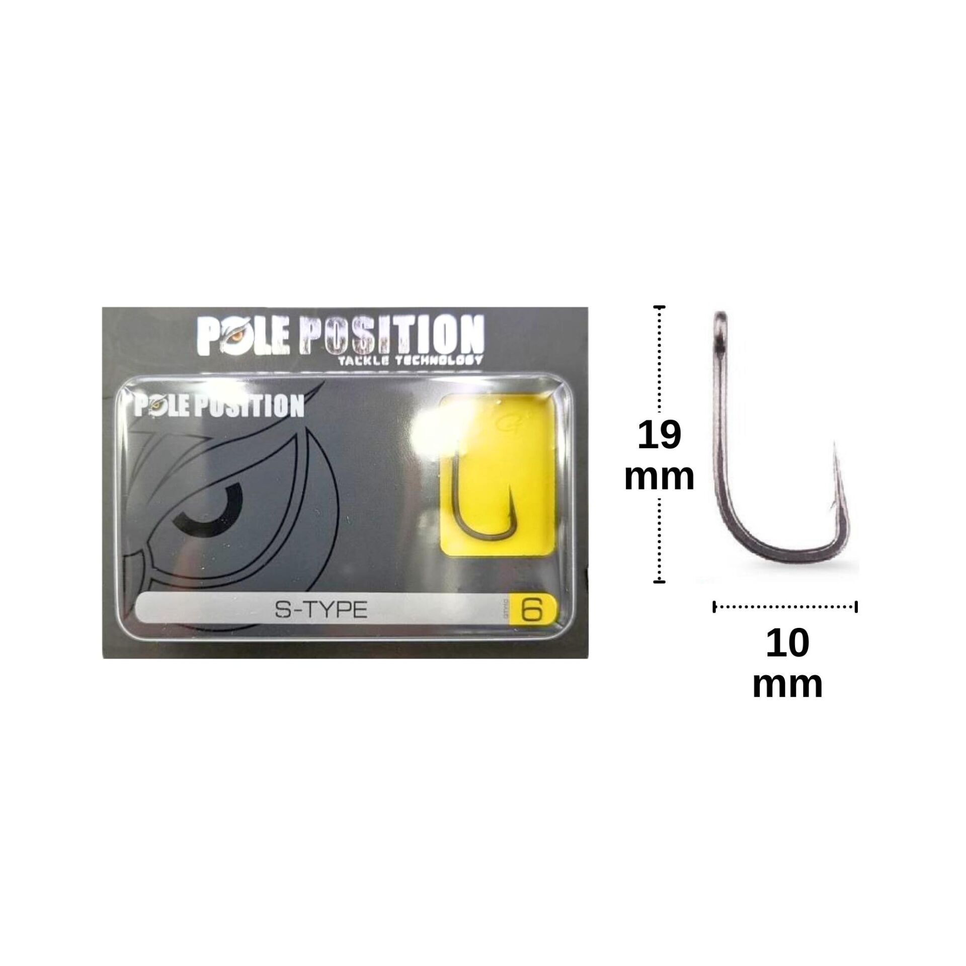 Gamakatsu Pole Position S-Type No:6 Sazan İğnesi (10 adet)