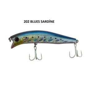 Fujin Hacker 9cm 13.7gr 20-30cm Dalar SSR Floating Maket Balık 202 Blue Sardine