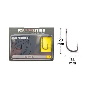 Gamakatsu Pole Position S-Type No:2 Sazan İğnesi (10 adet)