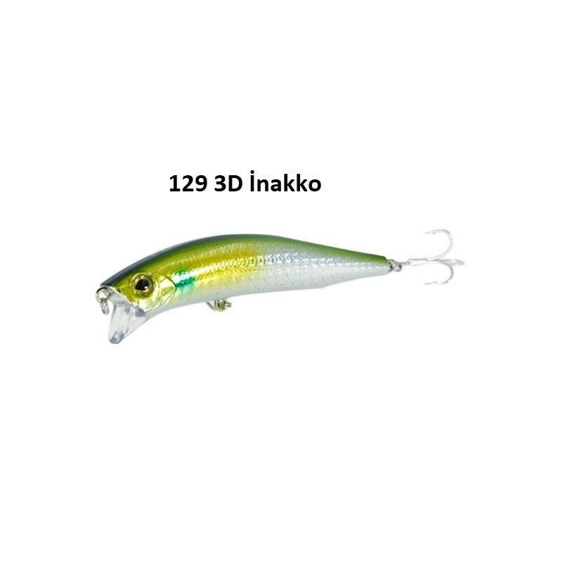 Fujin Hacker 9cm 13.7gr 20-30cm Dalar SSR Floating Maket Balık 129 3D İnakko