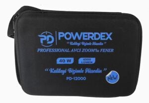 Powerdex PD-12000 Profesyonel Avcı El Feneri 40W 4000 Lümen