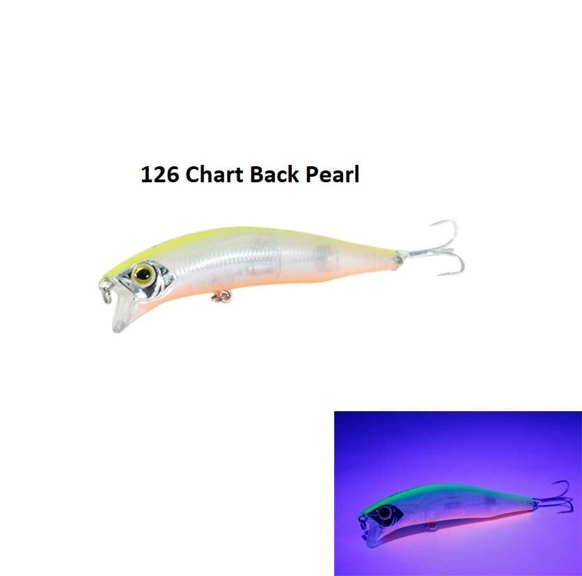 Fujin Hacker 9cm 13.7gr 20-30cm Dalar SSR Floating Maket Balık 126 Chart Back Pearl