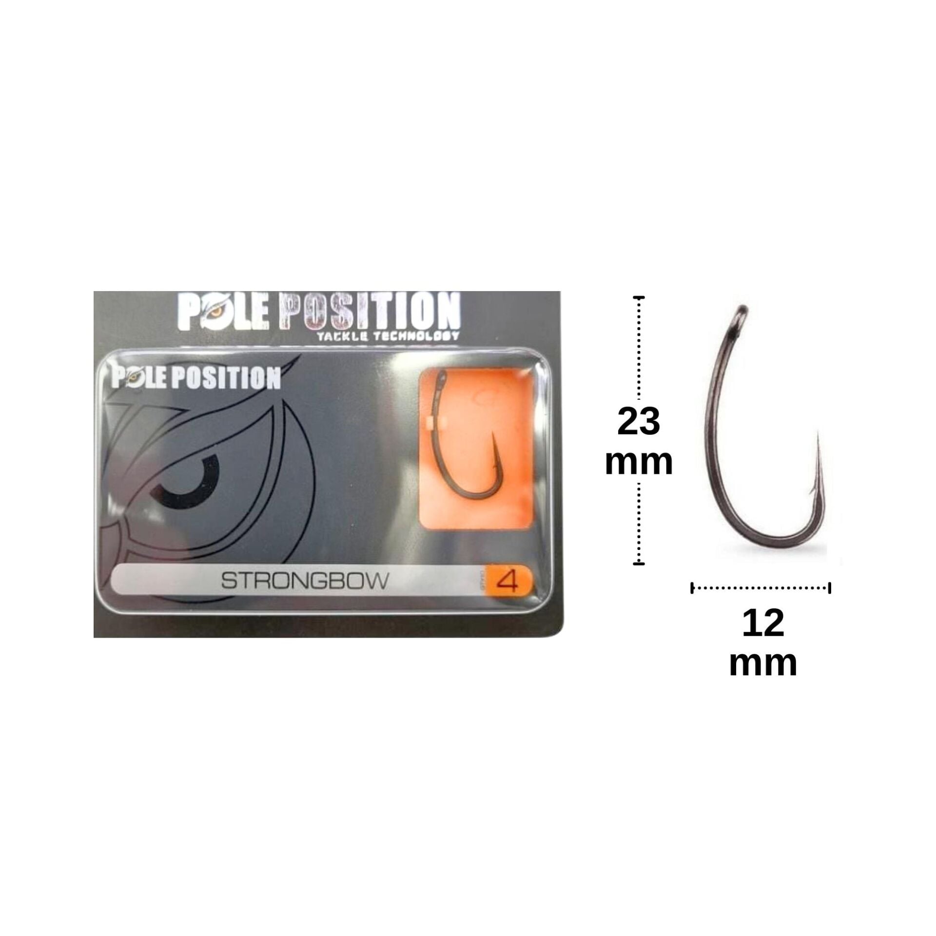 Gamakatsu Pole Position Strongbow No:4 Sazan İğnesi (10 adet)