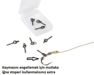 Extra Carp Pop-up Peg With Oval Ring Pop-Up Vidası 10 Adet