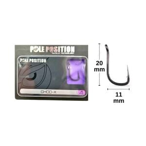 Gamakatsu Pole Position Chod-X No:4 Sazan İğnesi (10 adet)