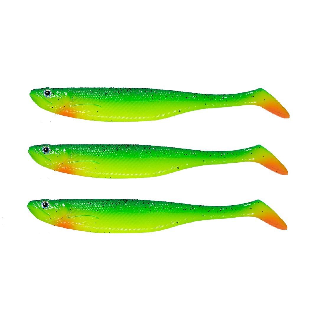 Ryuji Bait Fish 14.5cm 13.7gr Turna Silikonu 3 Adet Chartreuse