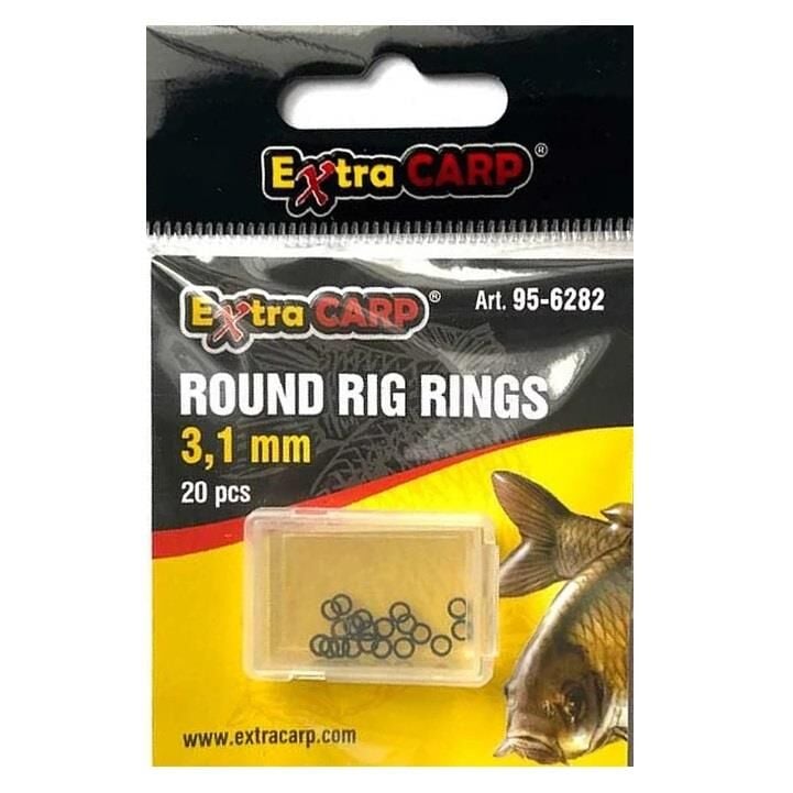 Extra Carp Round Rig Rings 3.1mm Rig Halkası 20 Adet