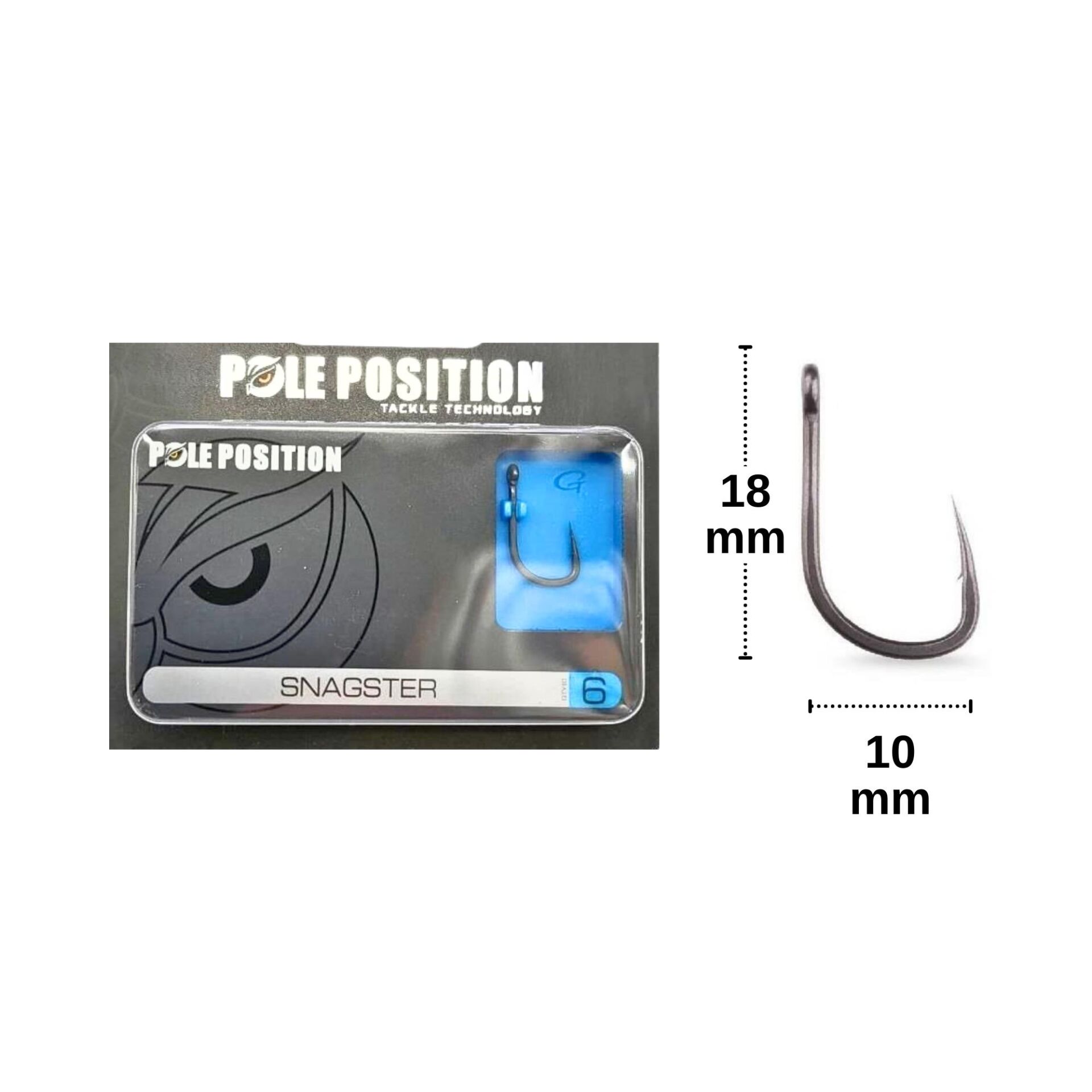 Gamakatsu Pole Position Snagster No:6 Sazan İğnesi (10 adet)