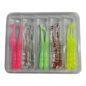 Daiwa Aji Hunter Worm Shirasu 2inch 5cm Lrf Silikon Yem 10 Adet Assortment