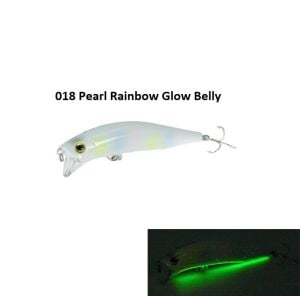 Fujin Hacker 9cm 13.7gr 20-30cm Dalar SSR Floating Maket Balık 018 Pearl Rainbow Glow