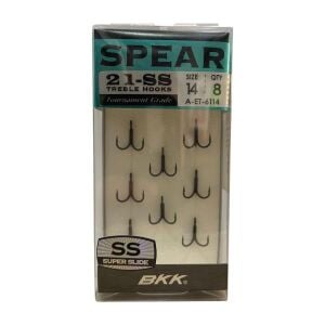 BKK Spear-21 SS No:14 Üçlü Olta İğnesi 8 Adet