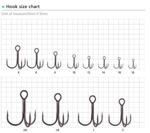 BKK Spear-21 SS No:14 Üçlü Olta İğnesi 8 Adet